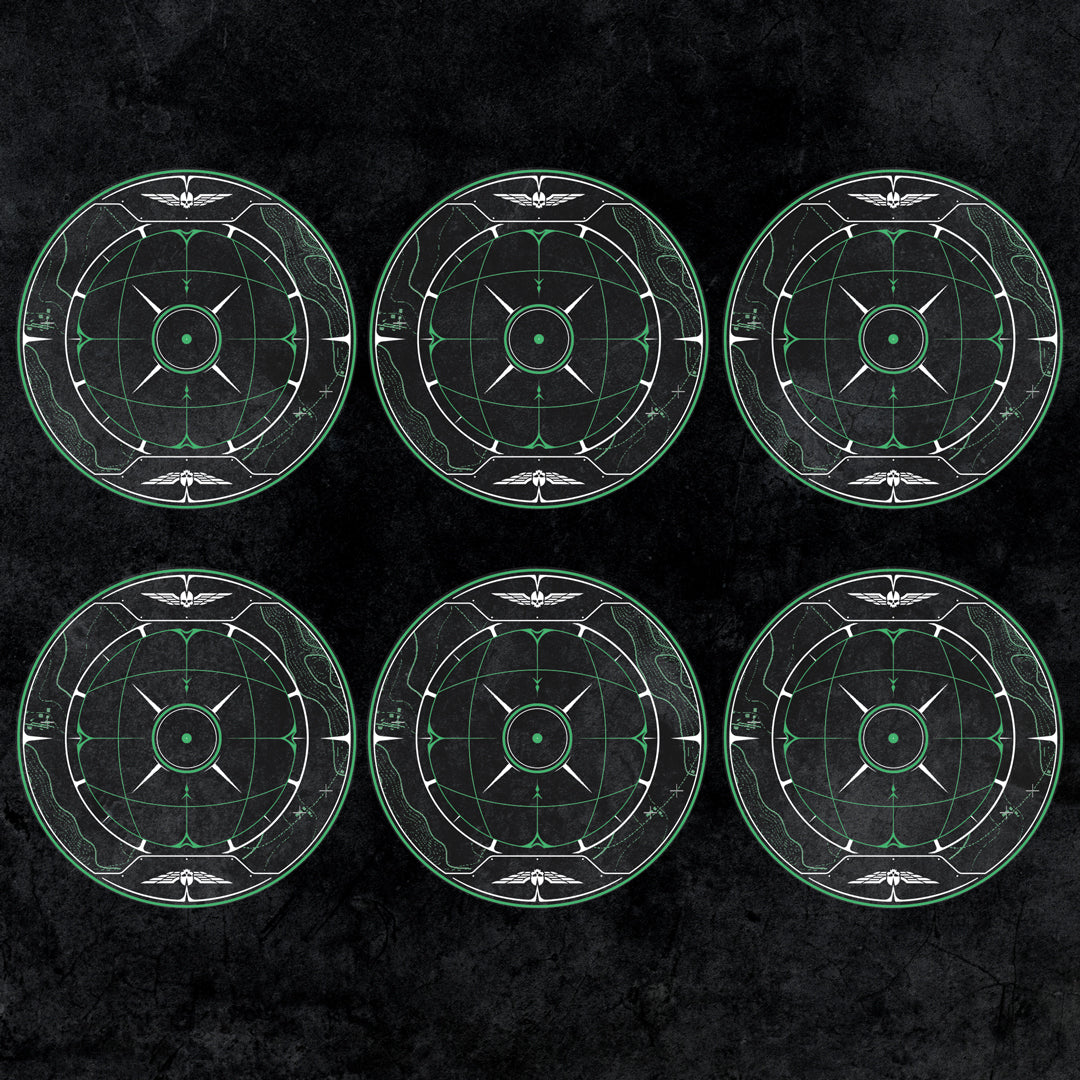 Objective Markers Full Set - Theme: Astral Military