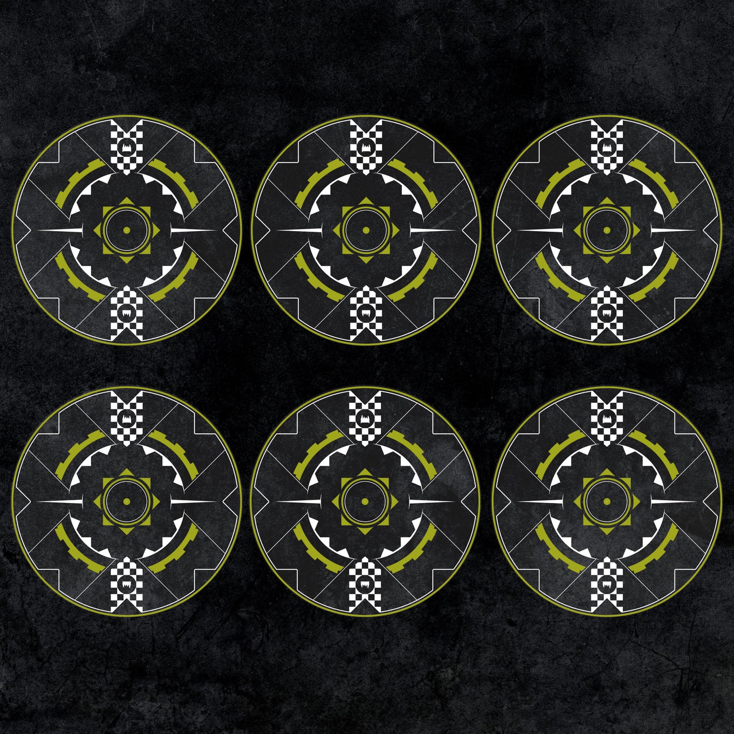 Objective Markers Full Set - Theme: Green Horde