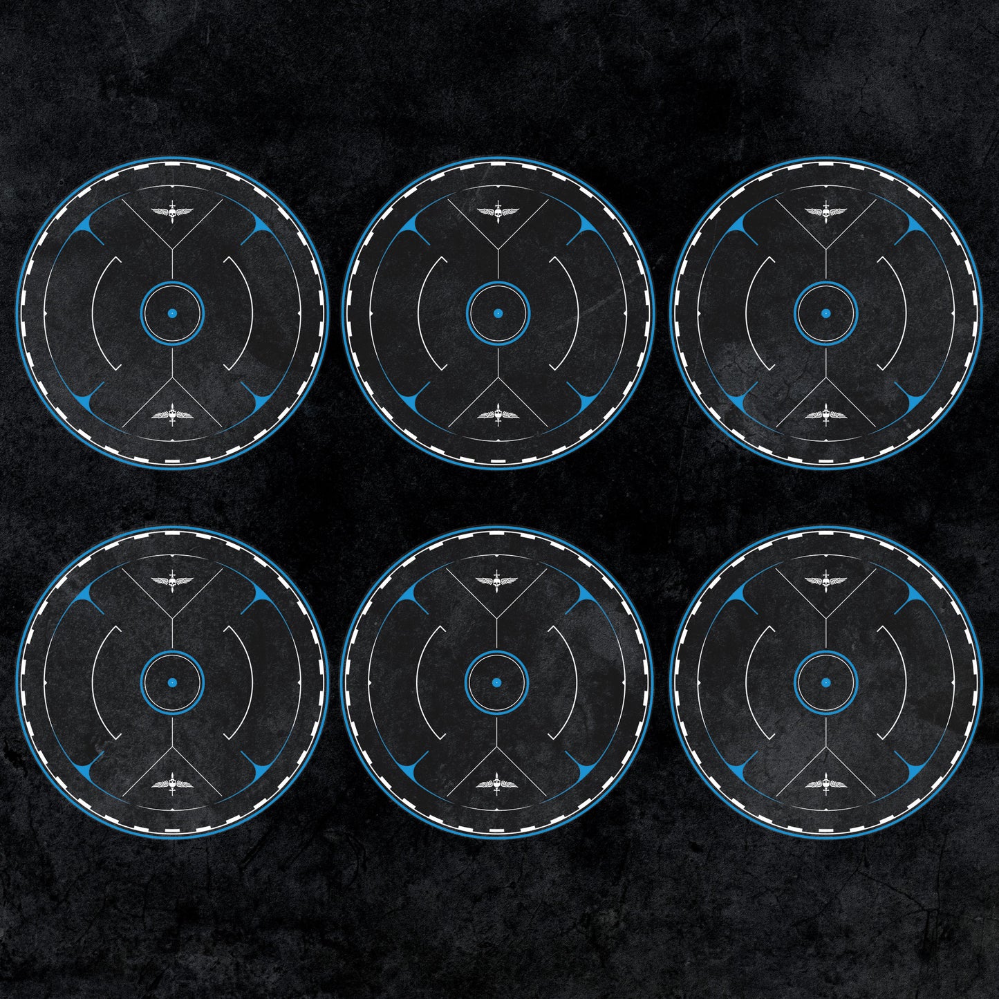 Objective Markers Full Set - Theme: Space Warriors