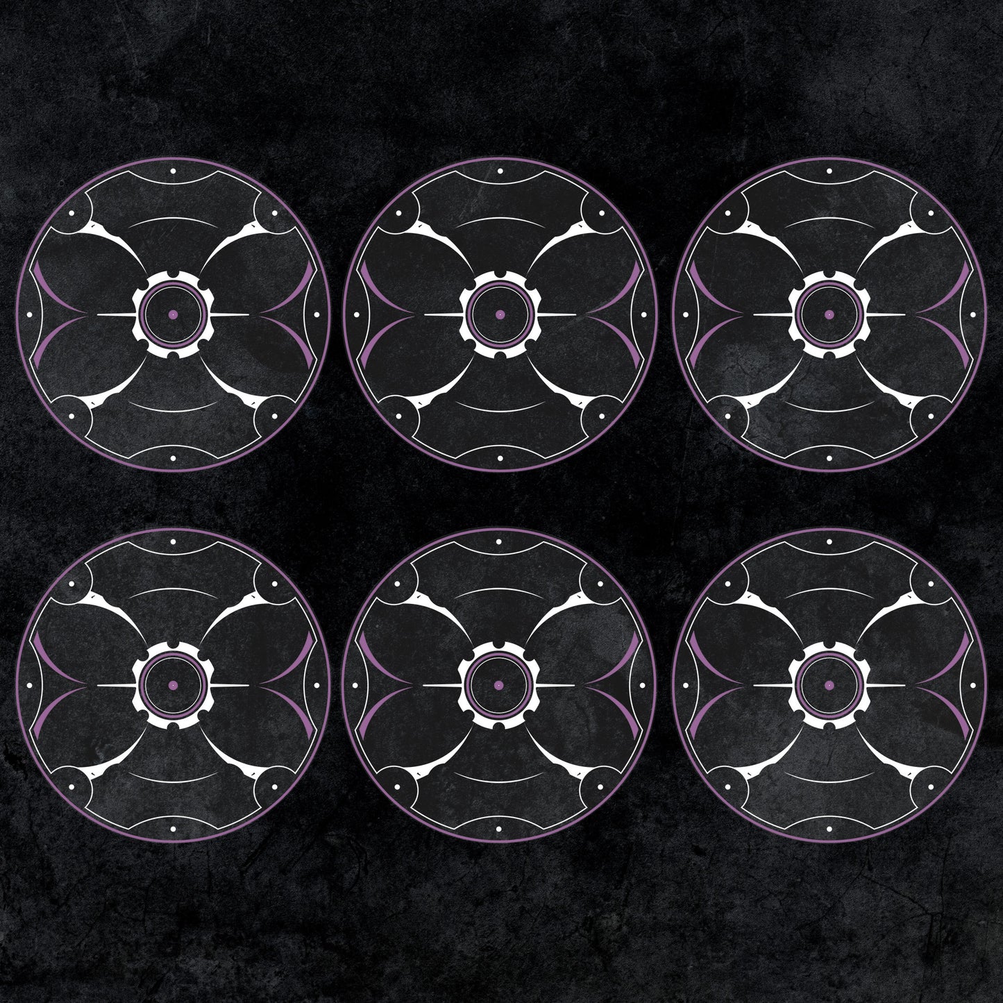 Objective Markers Full Set - Theme: Space Swarm