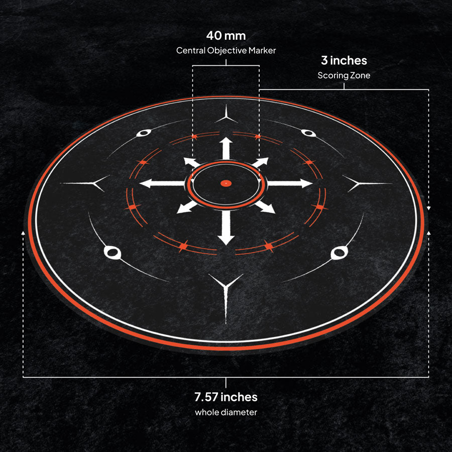 Objective Markers Full Set - Theme: Dark Gods