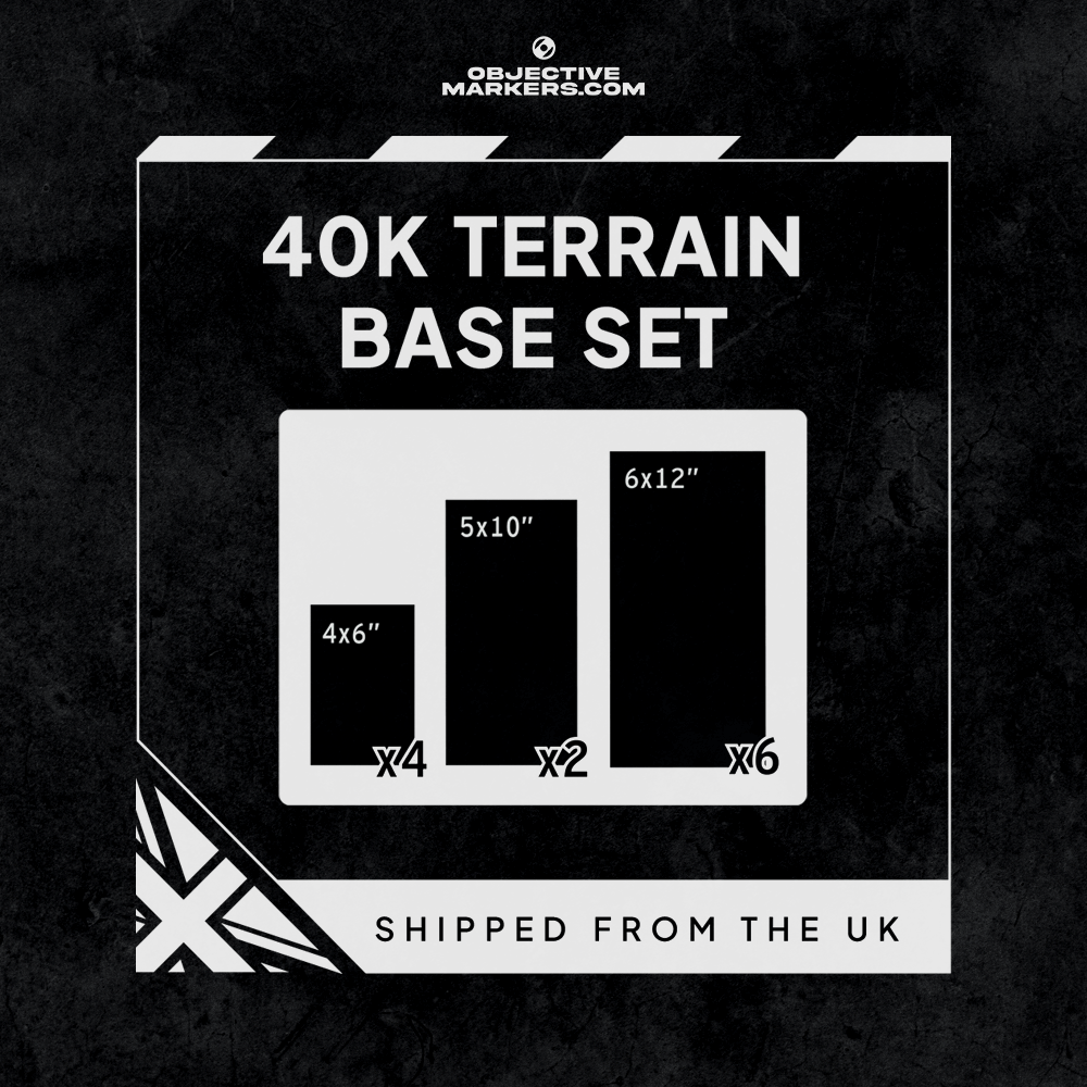 Ruin Terrain Base - Full Set