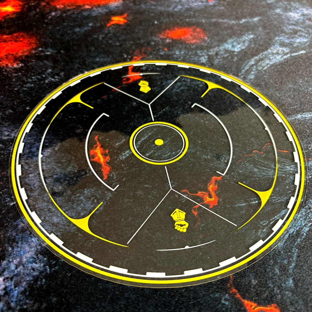 Objective Markers Full Set - Theme: Space Warriors [Yellow]