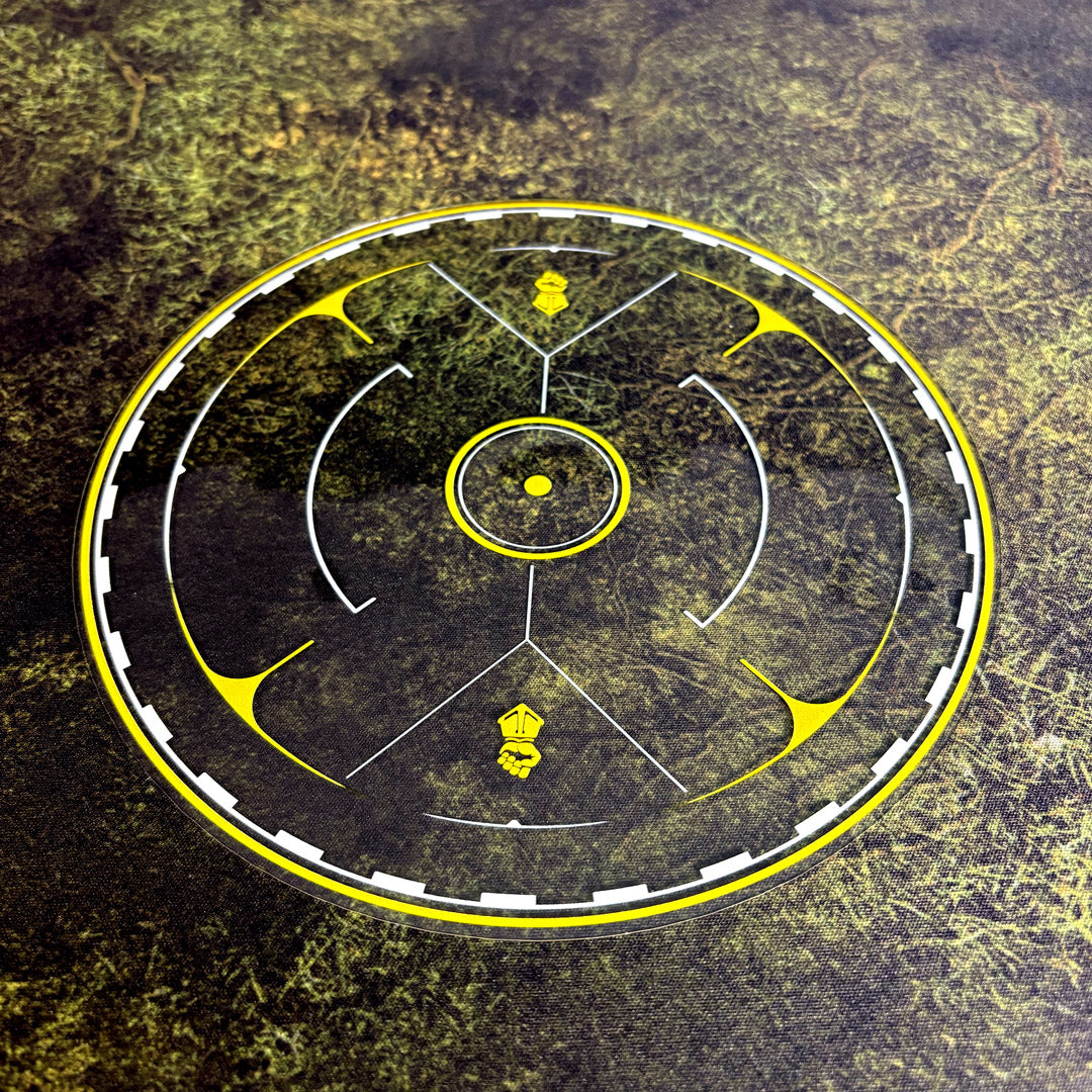 Objective Markers Full Set - Theme: Space Warriors [Yellow]