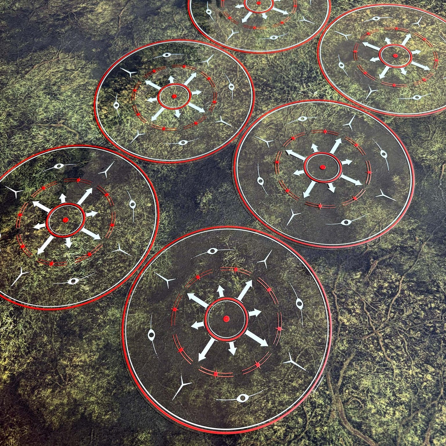 Objective Markers Full Set - Theme: Dark Gods