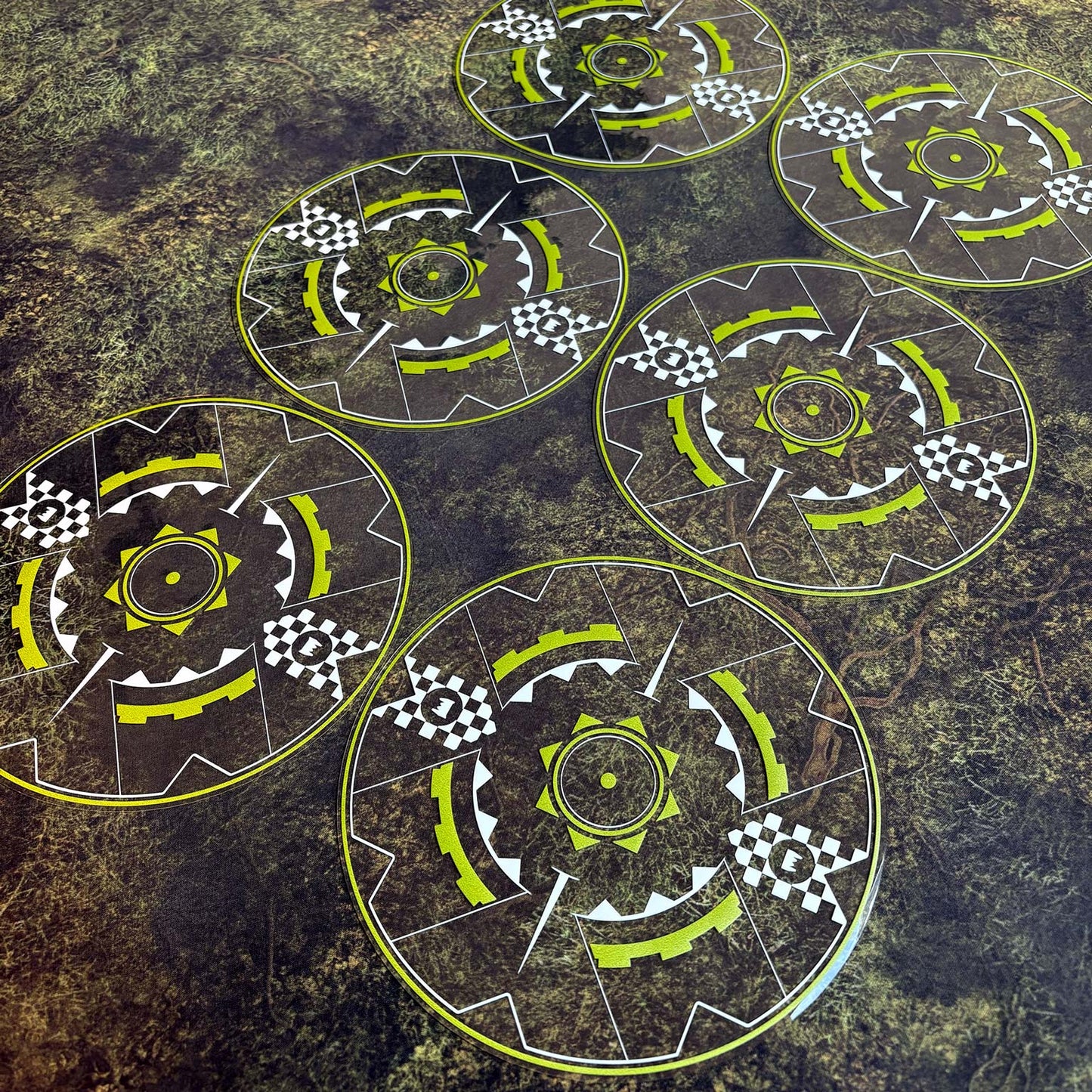 Objective Markers Full Set - Theme: Green Horde