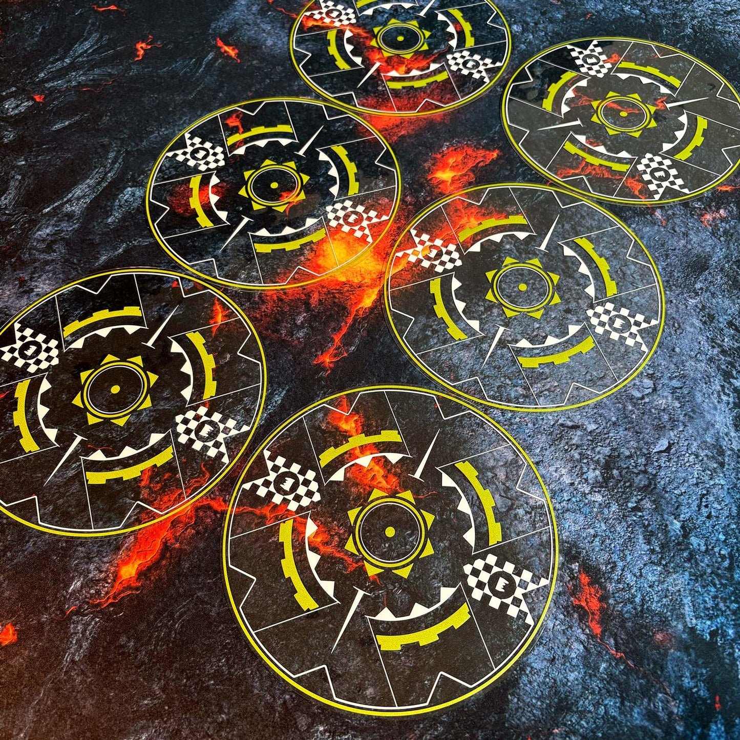 Objective Markers Full Set - Theme: Green Horde