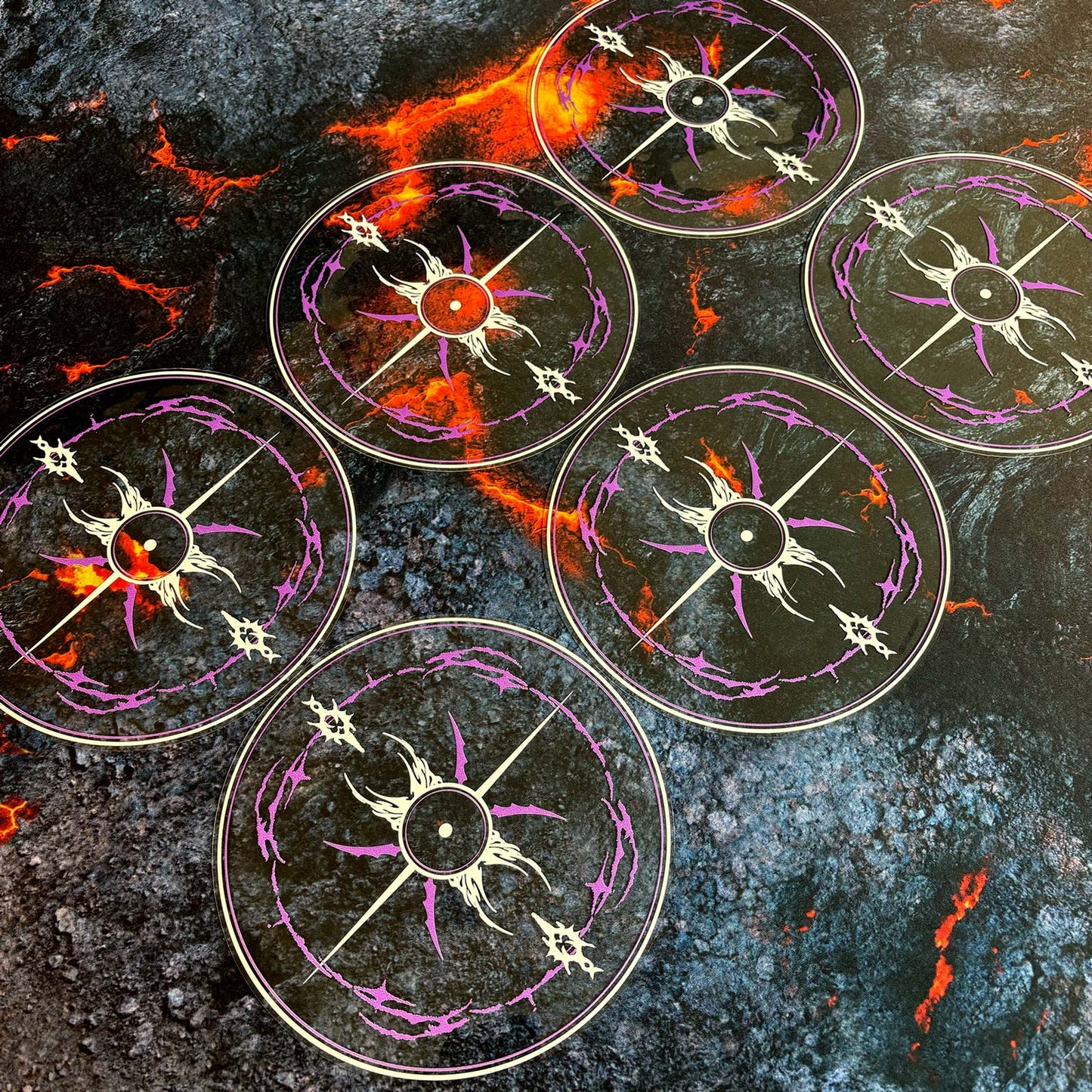 Objective Markers Full Set - Theme: Space Raiders