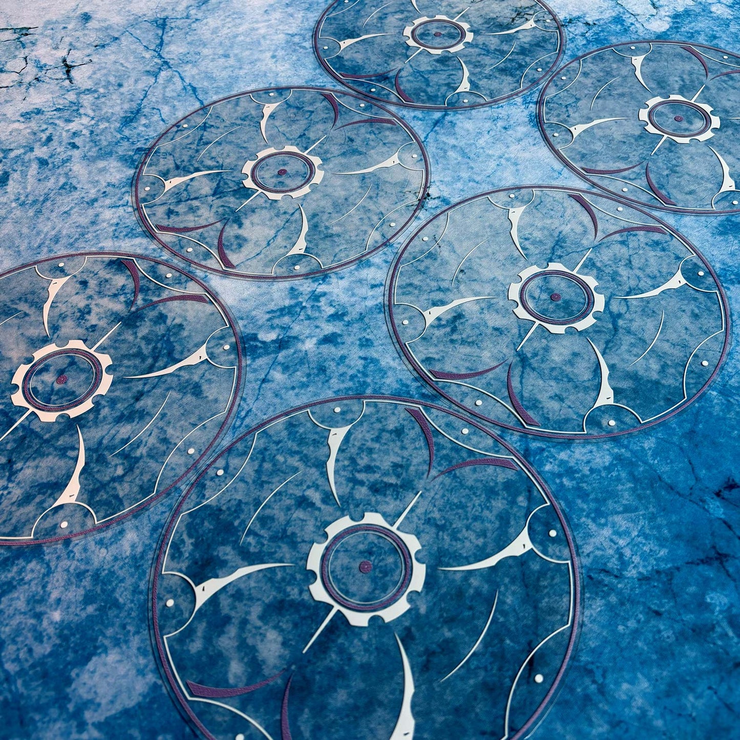 Objective Markers Full Set - Theme: Space Swarm