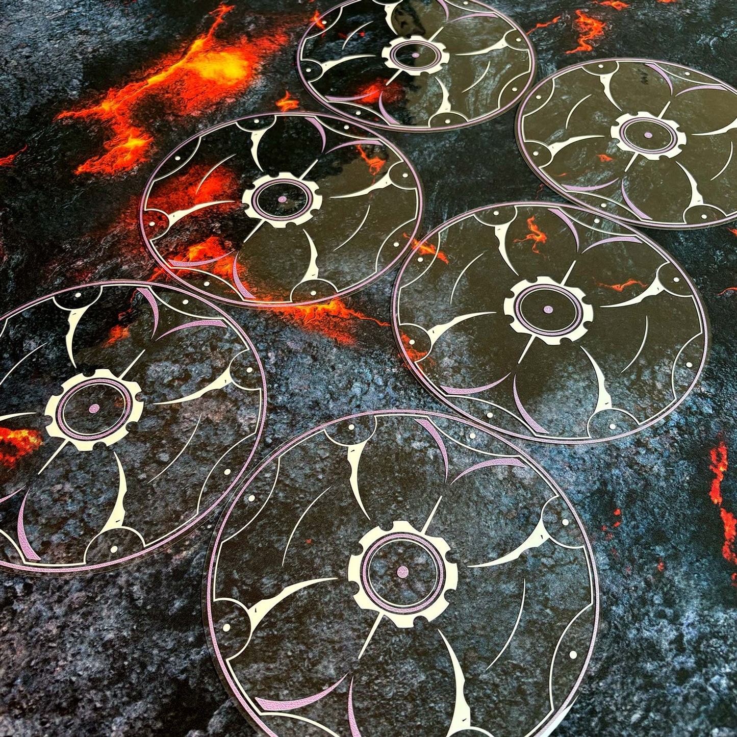 Objective Markers Full Set - Theme: Space Swarm