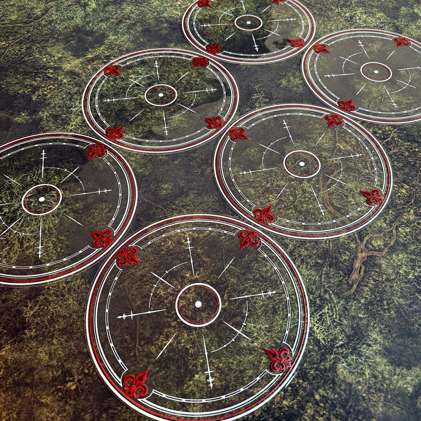 Objective Markers Full Set - Theme: Vows of Battle