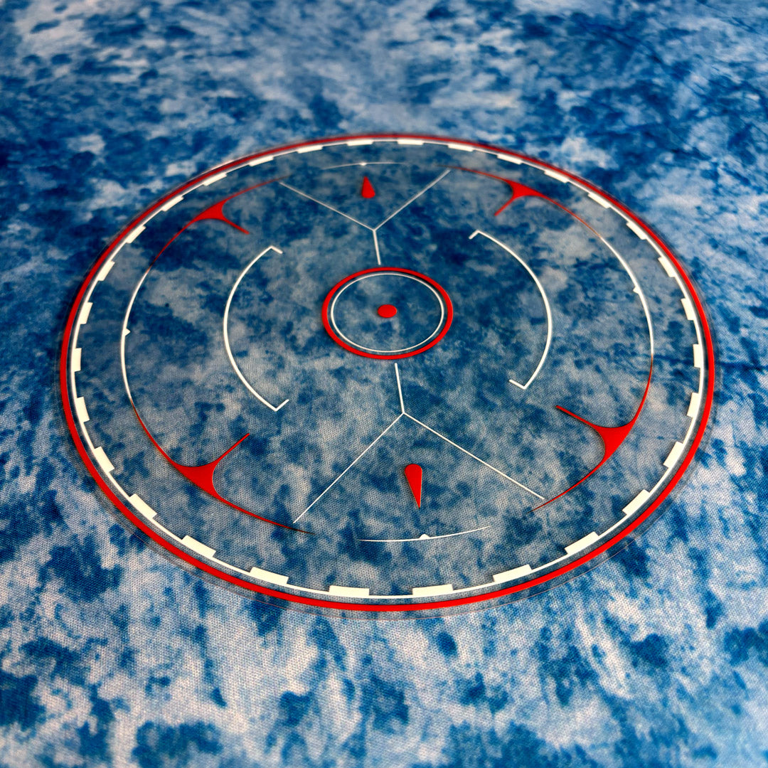 Objective Markers Full Set - Theme: Space Warriors [Red]