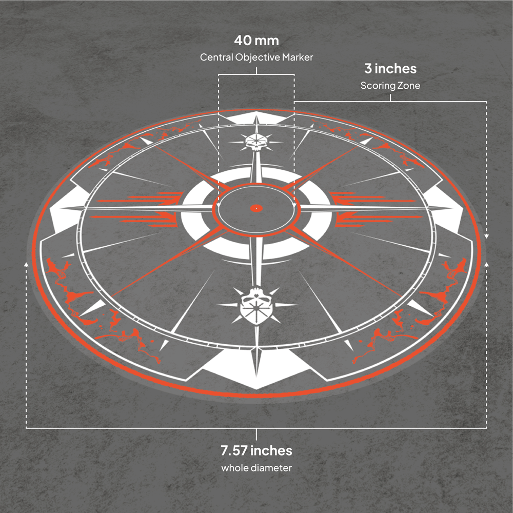 AOS Objective Markers Full Set - Theme: Chaos